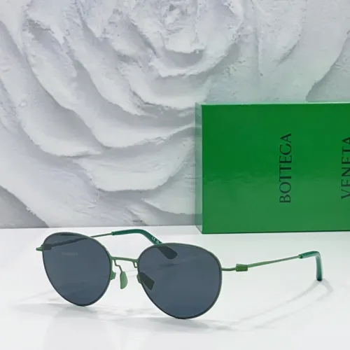 Bottega Veneta Sunglasses Luxury Brand Men Womens Sunglasses Ultrathin Metal Panthos Sunglasses with Original Box  BV1268S