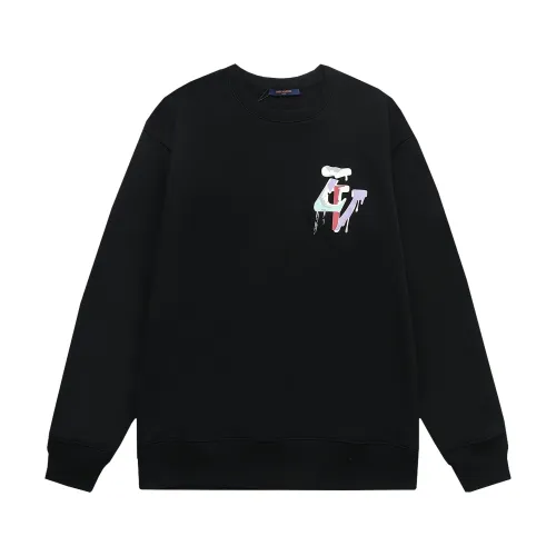 Louis Vuitton Womens Mens Long Sleeve Sweatshirt Luxury Brand Mens Sweatshirts   