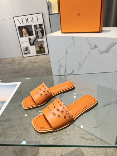 Hermes Womens Shoes Extra Slippers Casual Fashion Slipper Luxury Brand with Original Box