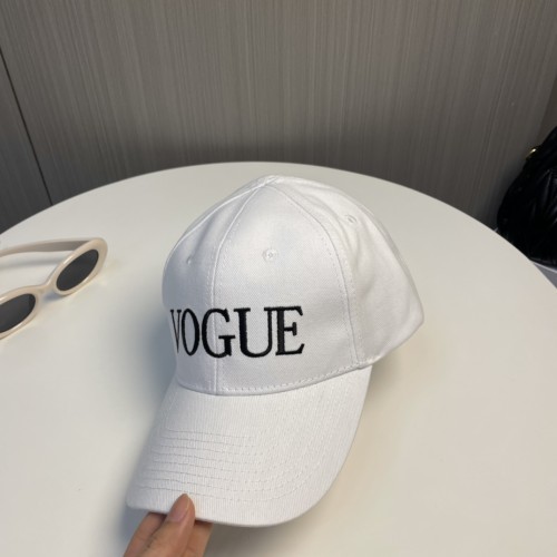 Balenciaga Mens Womens Hats Luxury Brand Design Baseball Hat VOGUE CAP IN DIRTY WHITE 813980410B29014 with Original Box  