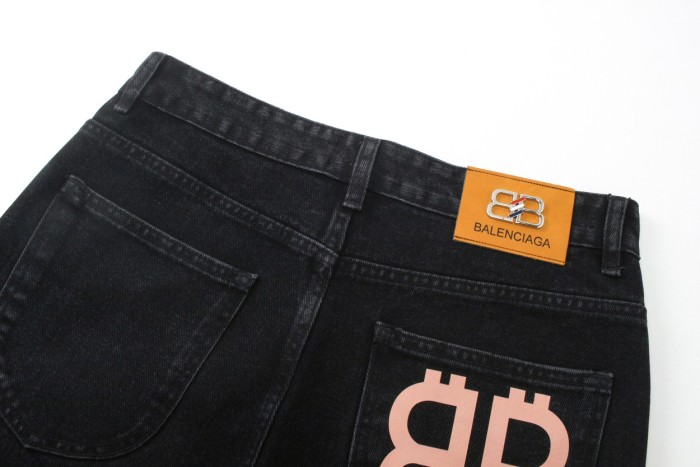 Balenciaga Luxury Brand Women Mens Pant Jeans with Original Box   