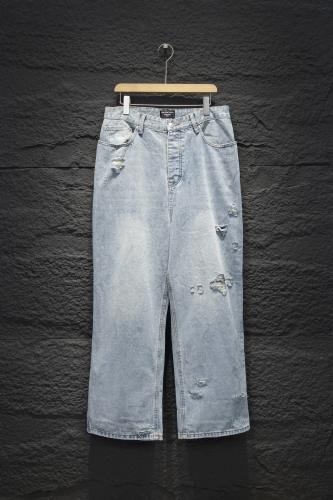 Balenciaga Luxury Brand Women Mens Pant Jeans with Original Box   