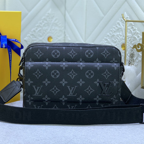Louis Vuitton Mens Womens Shoulder Bags Luxury Brand Fastline Messenger M22482 with Original Box  