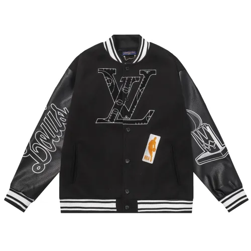 Louis Vuitton x NBA Men Womens Jackets Coat Luxury Brand Mens Jackets Varsity Blouson Top Quality   