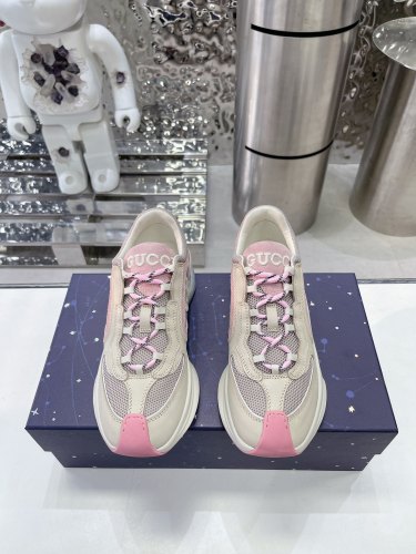 Gucci Mens Shoes Boots Luxury Brand Fashion Men's Gucci Run sneaker in suede with Original Box Whatsapp 