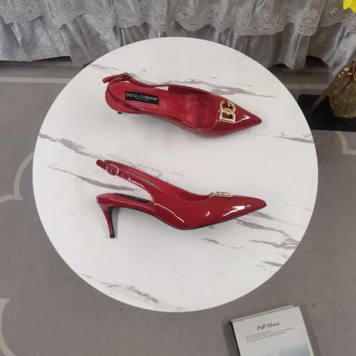 Dolce & Gabbana Womens Shoes Sandals Pumps Lurex Sandals with Original Box Heel 6cm whatsapp 