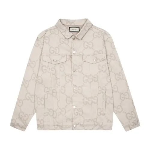 Gucci Men Womens Jackets Coat Luxury Brand Mens Denim Jacket Top Quality   