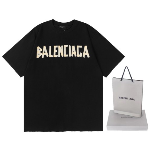 Balenciaga Luxury Brand Women Mens Short Sleeve T-Shirt   