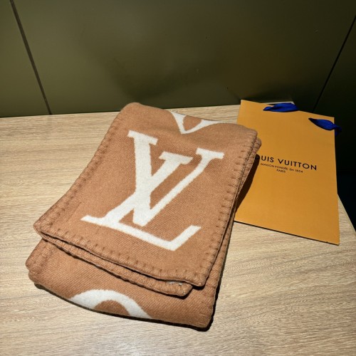 Louis Vuitton Scarves Men Womens Fashion Scarf with Original Box   