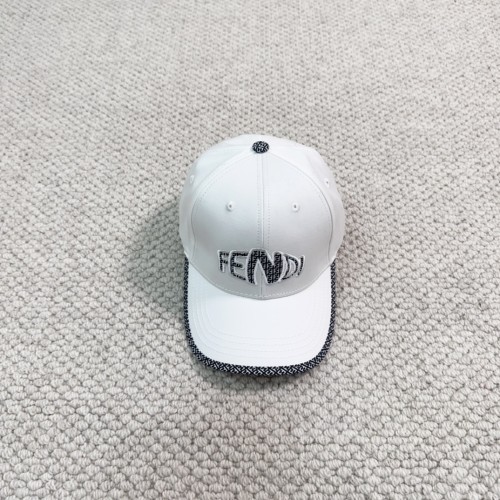 Fendi Men Womens Baseball Hat Luxury Brand Design Fendi Cap with Original Box  