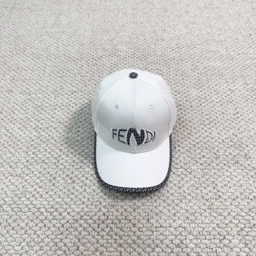 Fendi Men Womens Baseball Hat Luxury Brand Design Fendi Cap with Original Box  