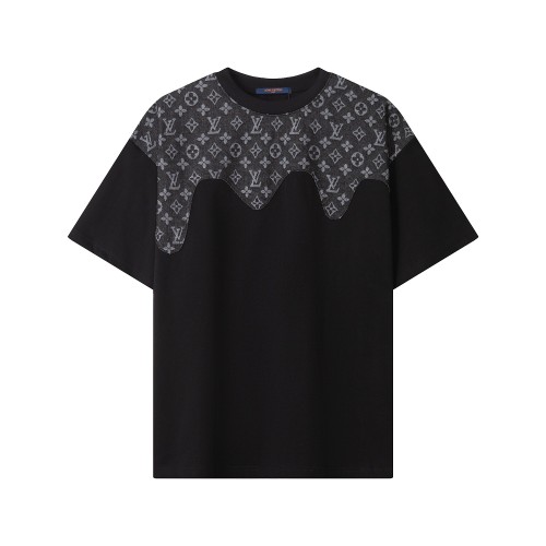 Louis Vuitton Luxury Brand Men Womens Short Sleeve T-Shirt   