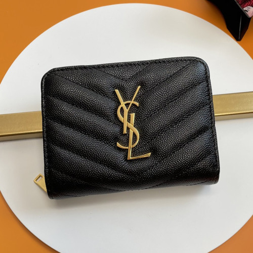 Saint Laurent YSL Womens Bag Designer Luxury Brand Women Wallets Coin Purse with Original Box