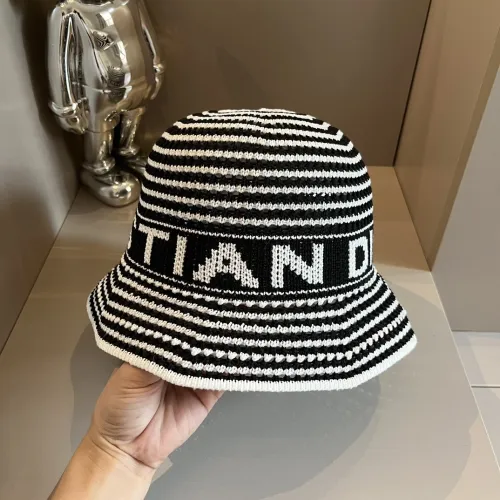 Dior Womens Knit Bucket Hat Luxury Brand Design Dior Cap with Original Box  