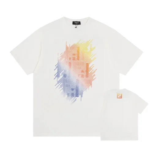 Fendi Luxury Brand Women Mens Short Sleeve T-Shirt   