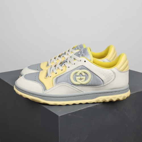 Gucci Womens Shoes Sneakers Luxury Brand Women's MAC80 sneaker in off white leather with Original Box Whatsapp 