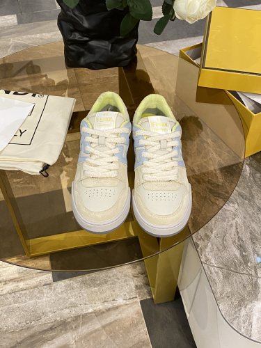Fendi Mens Shoes Fashion Sneakers Luxury Brand Casual Fendi Trainer Sneakers Match Basse Shoes for Men with Original Box