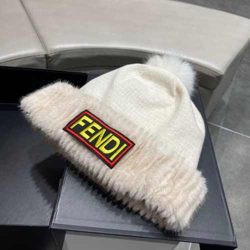 Fendi Men Womens Knit Hat Luxury Brand Design Fendi Cap with Original Box  