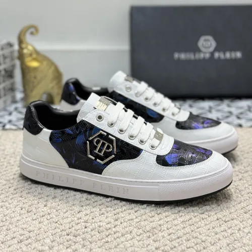 Philipp Plein Men Shoes Sneakers Low Top Sneaker Fashion Design Luxury Brand Trainer Predator TM with Original Box Whatsapp 