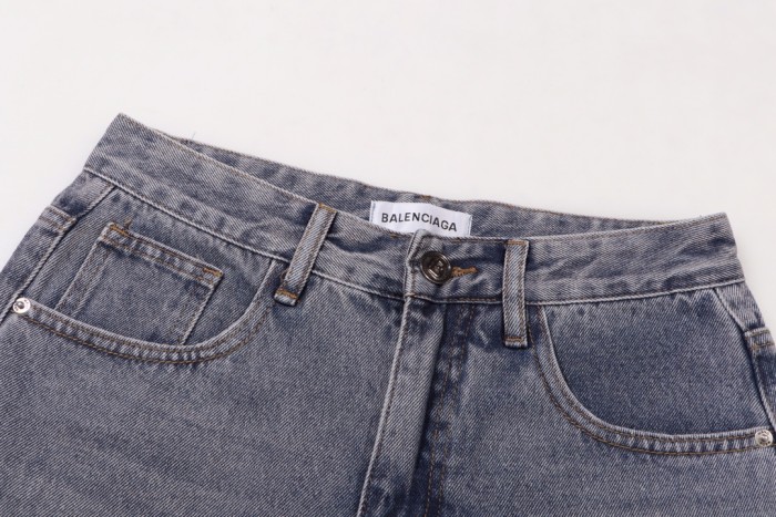 Balenciaga Luxury Brand Women Mens Pant Jeans with Original Box   