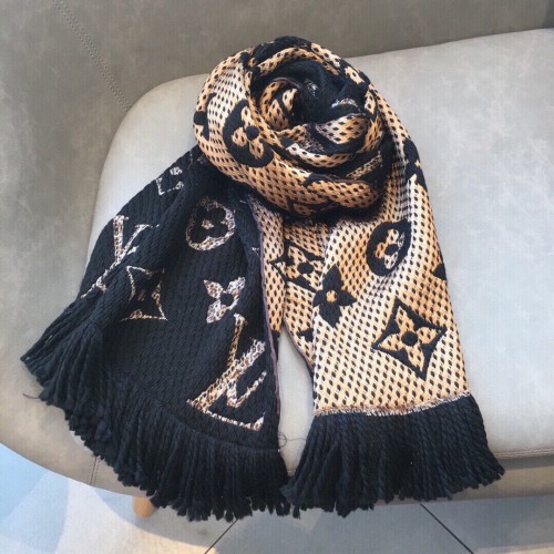 Louis Vuitton Scarves Men Womens Fashion Scarf with Original Box   