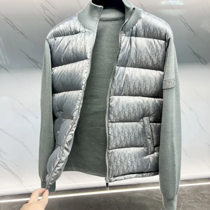 Dior Design Mens Womens Winter Windprood Down Jackets Keep Warm   
