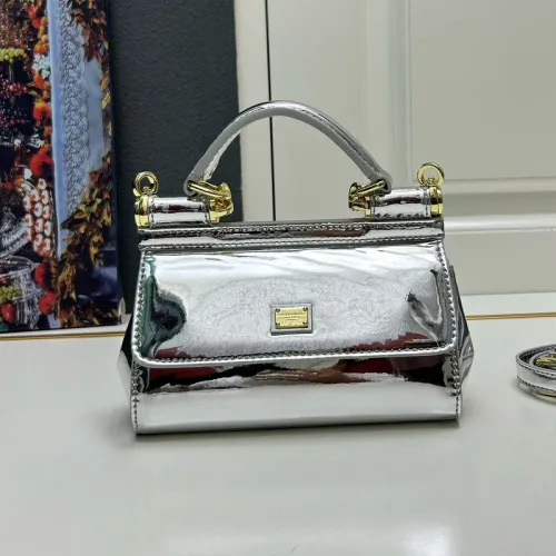 Dolce&Gabbana Womens Bags Shoulder Bag in quilted nappa leather Luxury Brand with Original Box  
