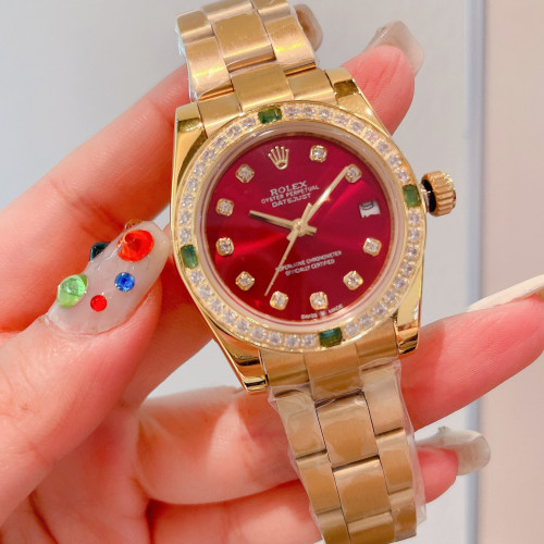 Rolex Womens Watch Luxury Brand Design Fashion Type with Original Box