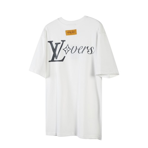 Louis Vuitton Luxury Brand Men Womens Short Sleeve T-Shirt   