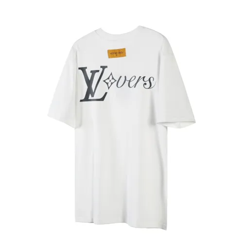 Louis Vuitton Luxury Brand Men Womens Short Sleeve T-Shirt   