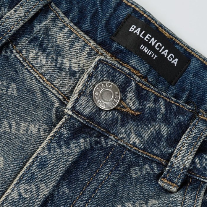 Balenciaga Luxury Brand Women Mens Pant Jeans with Original Box   