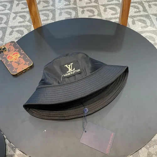 Louis Vuitton Womens Mens Cap Bucket Hat Luxury Brand with Original Box  