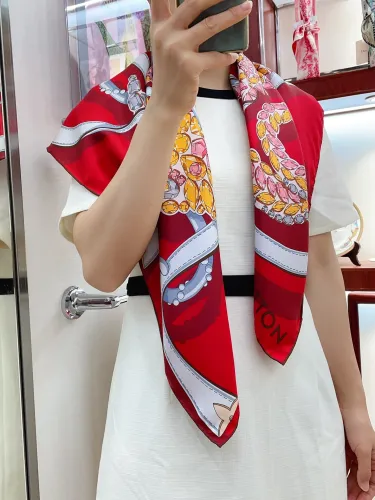 Louis Vuitton Scarves Womens Fashion Scarf with Original Box   