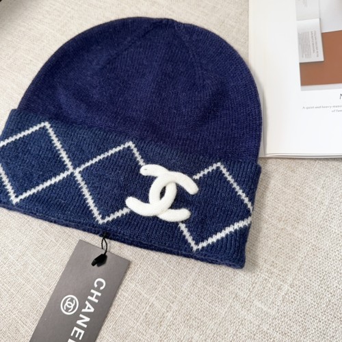 Chanel Womens Hats Luxury Brand Knit Hat with Original Box  