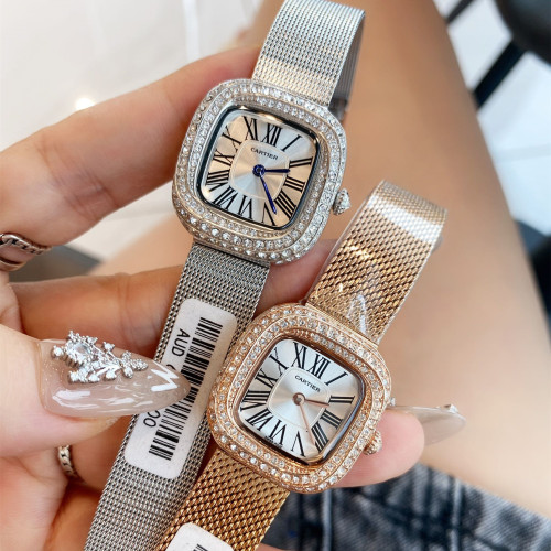 Cartier Mens Watch Luxury Brand Design Fashion Type with Original Box