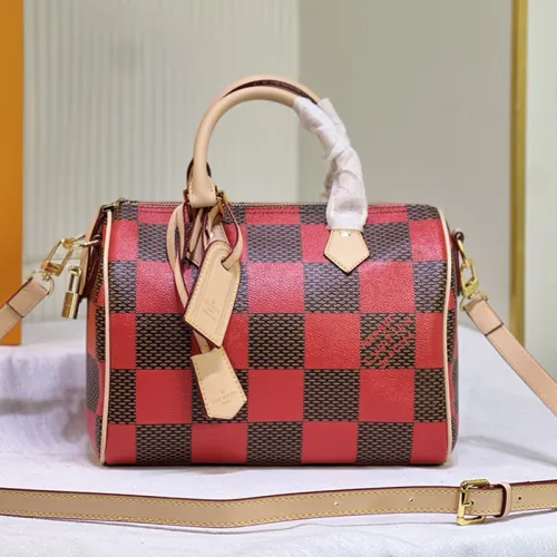 Louis Vuitton Womens Bags Luxury Brand Fashion Type Louis Vuitton SPEEDY BANDOULIÈRE 25 with Original Box  
