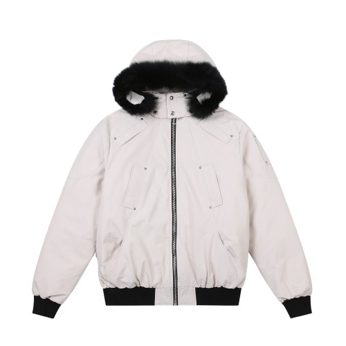 Moose Knuckles Design Mens Womens Winter Windprood Down Jackets Keep Warm 90% White Duck Down Thick