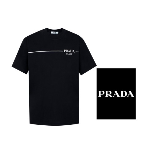 Prada Luxury Brand Men Womens Short Sleeve T-Shirt   