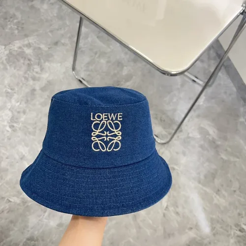 Loewe Men Womens Bucket Hat Luxury Brand Design Loewe Hats with Original Box  