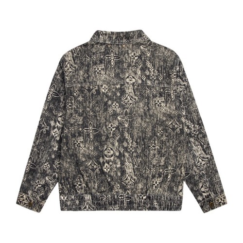 Louis Vuitton Men Womens Jackets Denim Coat Luxury Brand Mens Jackets Top Quality   