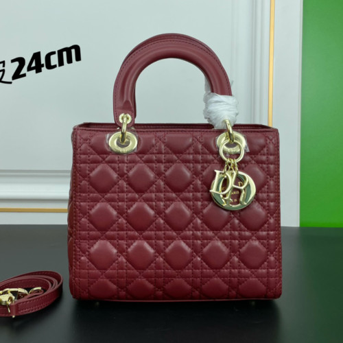 Dior Womens Bags Handbags Luxury Fashion MINI LADY DIOR BAG M0505OWCB_M323 with Original Box  