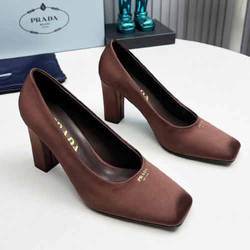 Prada Womens Shoes Sandals Casual Luxury Brand Pumps 8cm Heel with Original Box Whatsapp 