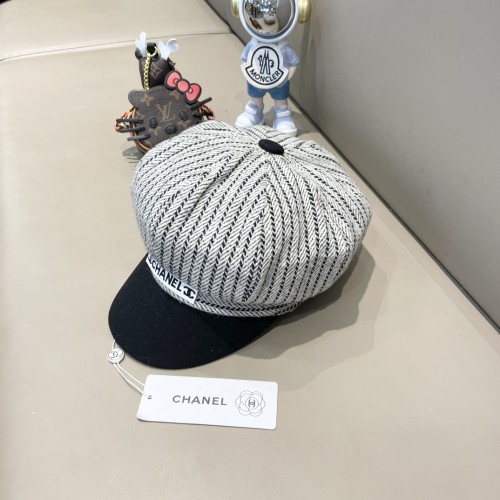 Chanel Womens Hats Luxury Brand Beret Hat with Original Box  