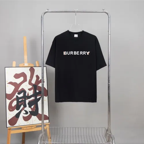 Burberry Luxury Brand Women Mens Short Sleeve T-Shirt Logo Cotton T-shirt 80553071   