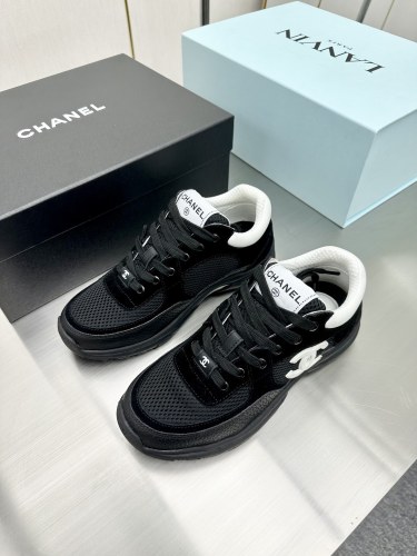 Chanel Mens Shoes Sneakers Luxury Brand Sports Shoes Breathable Design with Original Box Whatsapp 