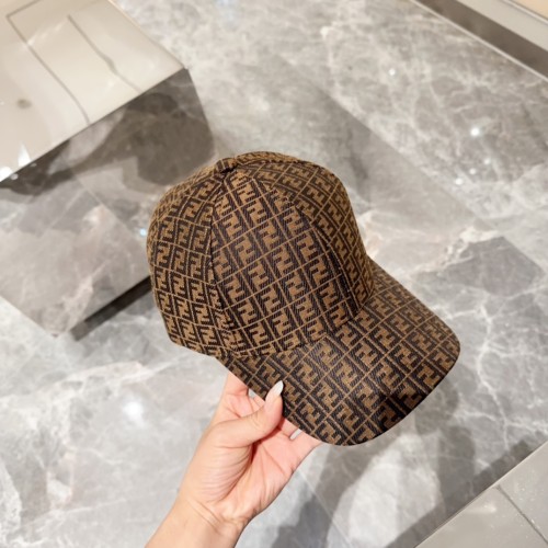 Fendi Men Womens Baseball Hat Luxury Brand Design Fendi Cap with Original Box  