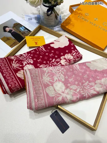 Louis Vuitton Scarves Womens Fashion Scarf with Original Box   