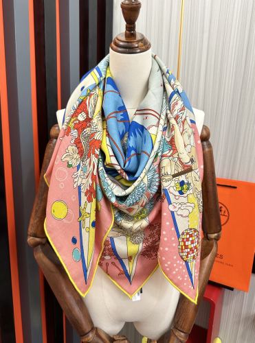 Hermes Scarves Womens Fashion Scarf Shawl 145