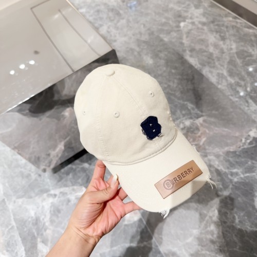 Burberry Womens Mens Cap Baseball Hat Luxury Brand with Original Box  