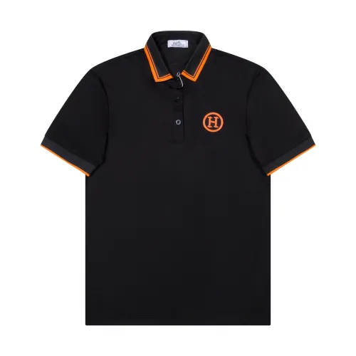 Hermes Luxury Brand Mens Short Sleeve T-Shirt Polo Shirt   